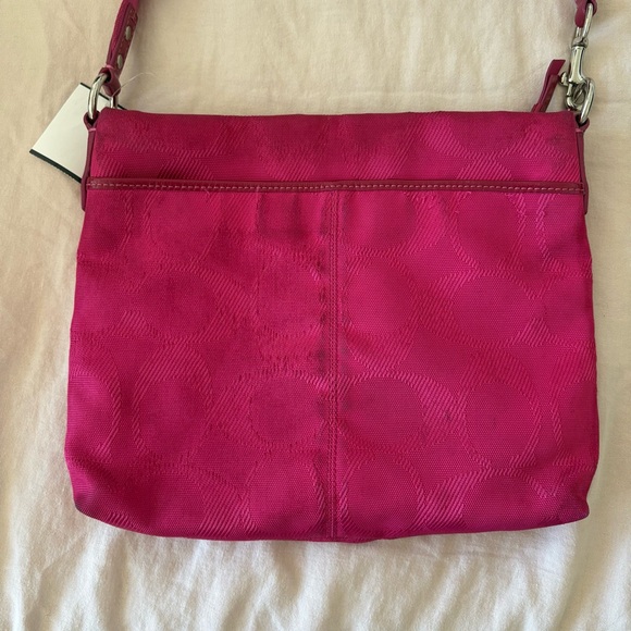 Coach Fuchsia Shoulder Bag